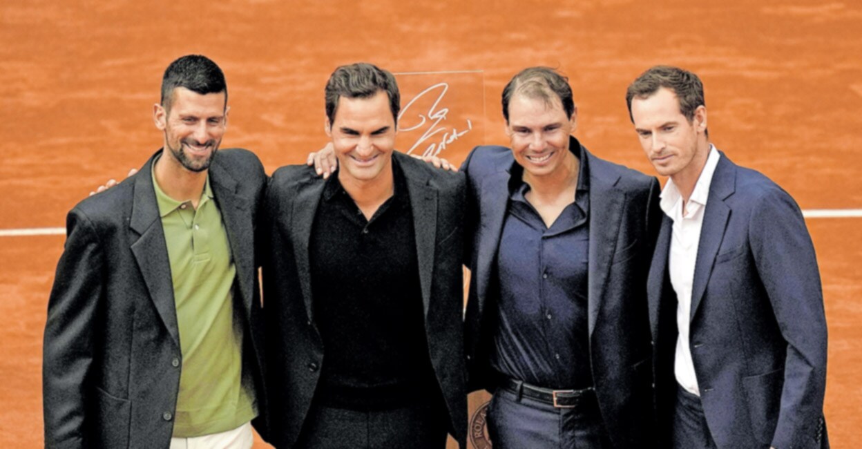 റാഫേ‍ൽ നദാലിനു റൊളാങ് ഗാരോസിന്റെ സ്നേഹാദരം; സെന്റർ കോർട്ടിൽ നദാലിന്റെ പാദമുദ്രകൾ അനാവരണം ചെയ്തു